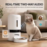 PETLIBRO 喂食器双向语音与召唤录音互动图
